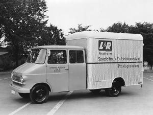 Opel Blitz 1.9t Doppelkabinenwagen mit Ackermann Koffer 1962 года
